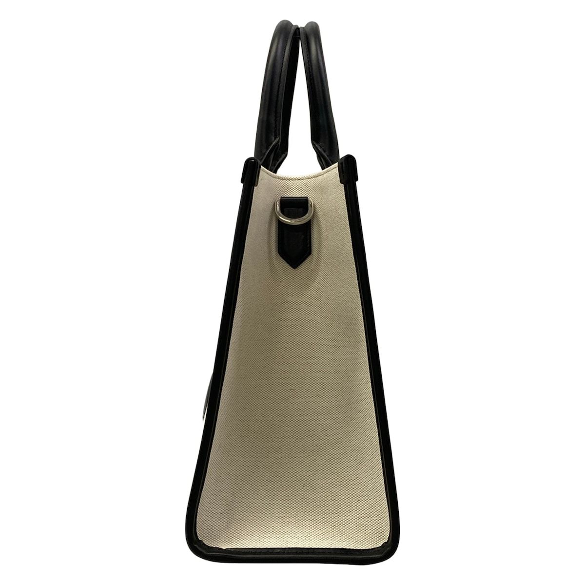 Dolce & Gabbana Tote Bag White Black Leather — view 4