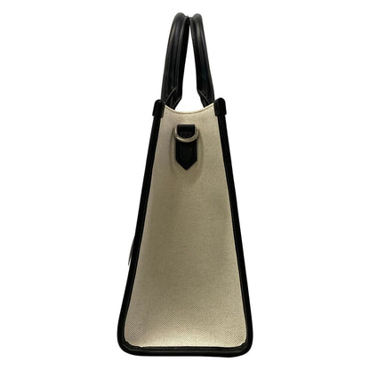 Dolce & Gabbana Tote Bag White Black Leather — view 4