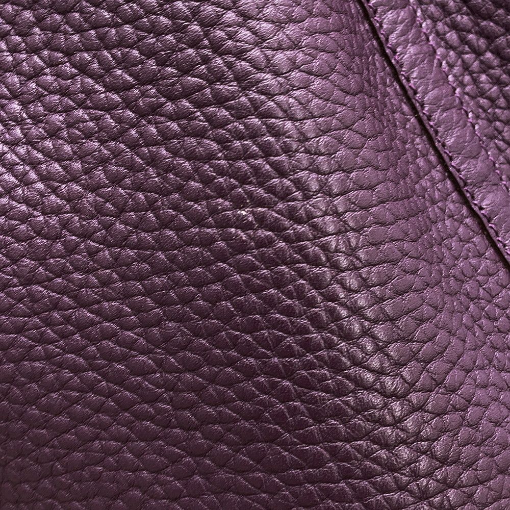Hermes Tote Bag Garden Party TPM Cassis Silver Country — view 8