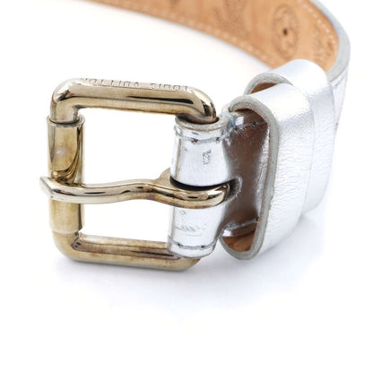 Louis Vuitton Monogram Mahina Belt Silver Perforation — view 4