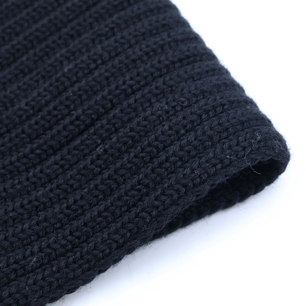 Prada Sport Rubber Wool Scarf Black — view 5