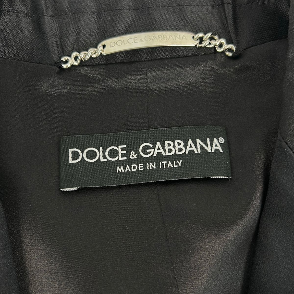 Dolce & Gabbana Pants Suits Black Silk — view 3