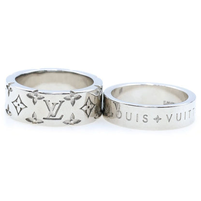 Louis Vuitton LV Mosaic Set Ring Silver
