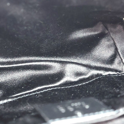 Gucci GG Marmont Chain Shoulder Bag Sequin Leather Silver — view 7