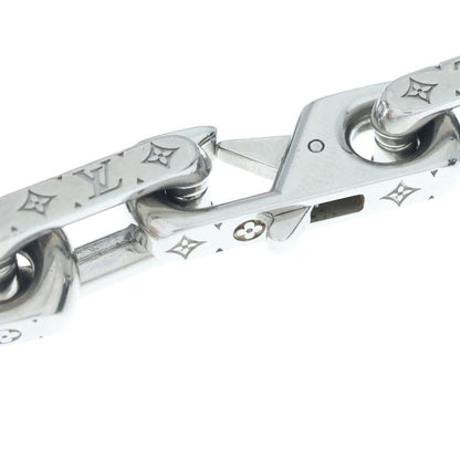 Louis Vuitton Collier Monogram Chain Bracelet Black Silver — view 5