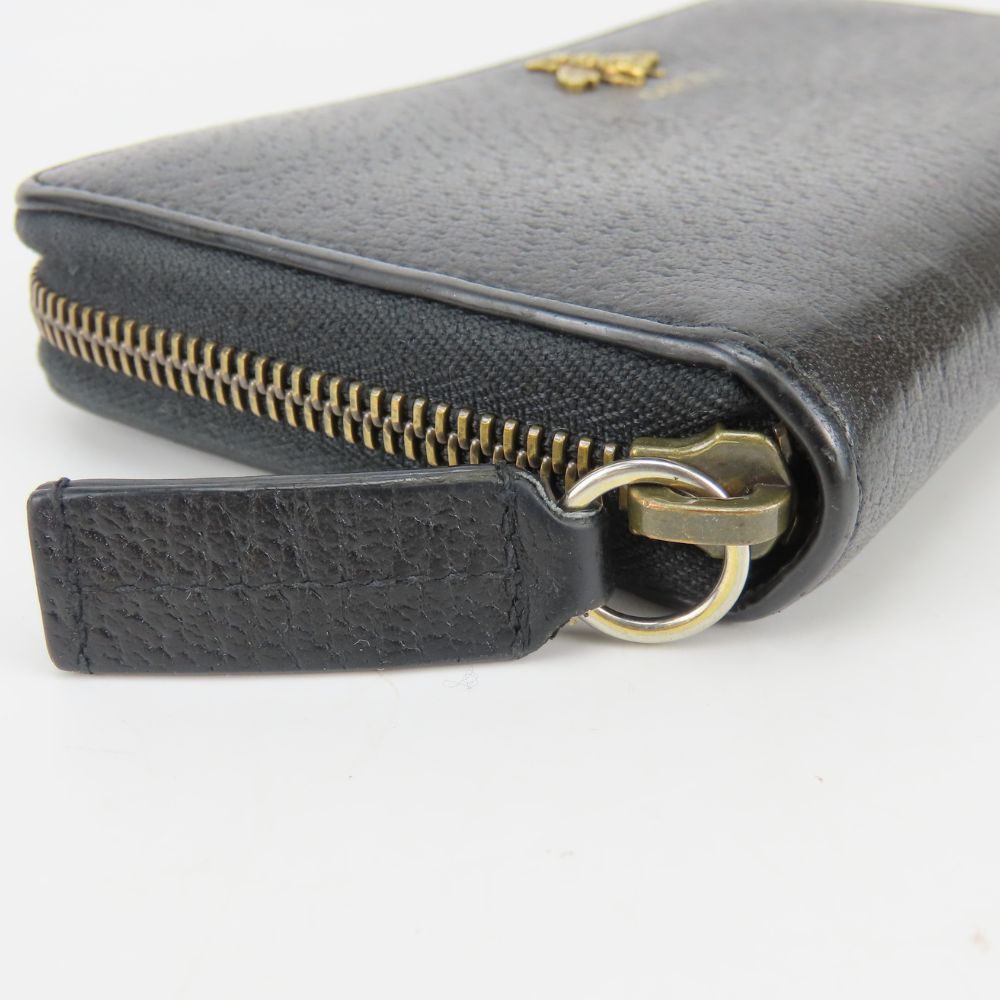 Gucci Wallet Leather Black Be Simple — view 4