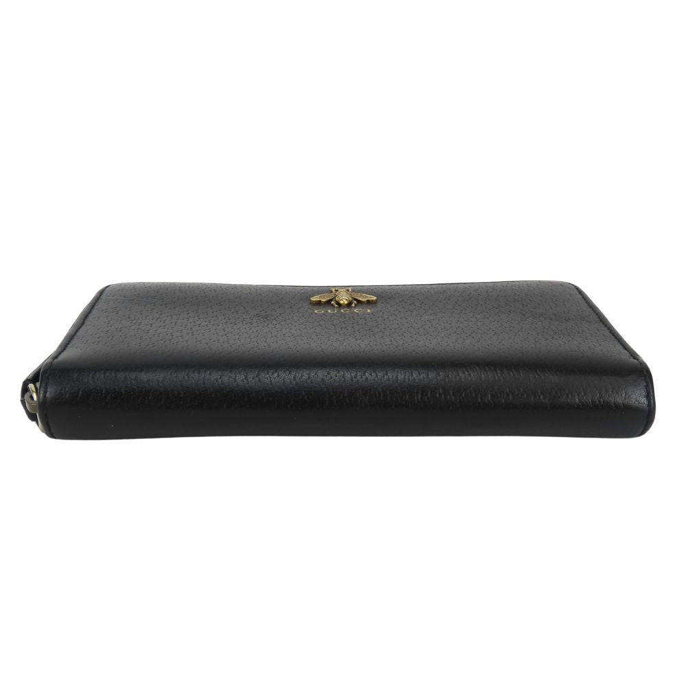 Gucci Wallet Leather Black Be Simple — view 3