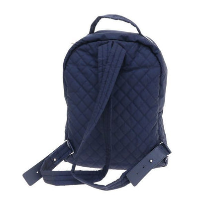 Chanel Quilted Backpack Navy — view 2