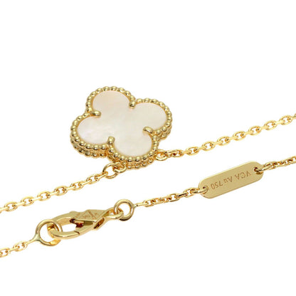Van Cleef & Arpels Vintage Alhambra Necklace 18k Yellow Gold — view 2