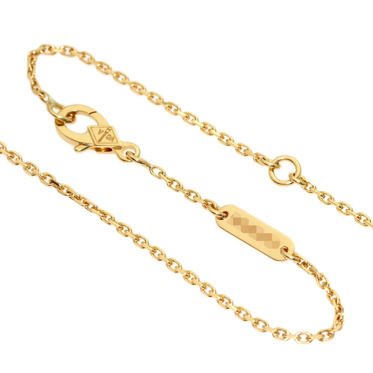 Van Cleef & Arpels Vintage Alhambra Necklace 18k Yellow Gold — view 3