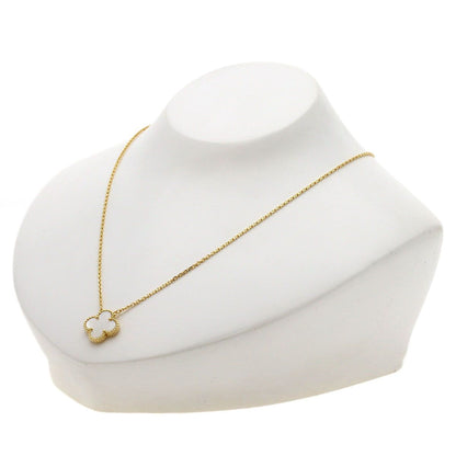 Van Cleef & Arpels Vintage Alhambra Necklace 18k Yellow Gold — view 4