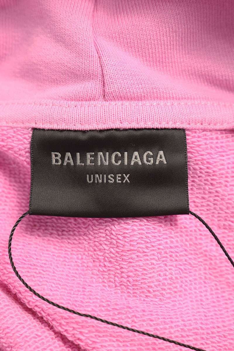 Balenciaga Front Logo Pullover Hoodie XL — view 3