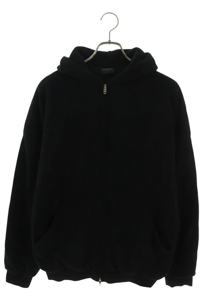 Balenciaga Back Design Fleece Ziphoodie