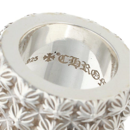 Chrome Hearts Pete Punk Triple Row Silver Ring — view 3