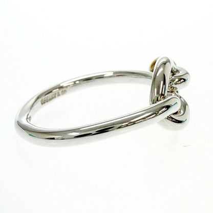 Tiffany & Co Silver Gold Love Knot Ring — view 4