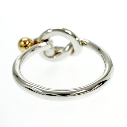 Tiffany & Co Silver Gold Love Knot Ring — view 3