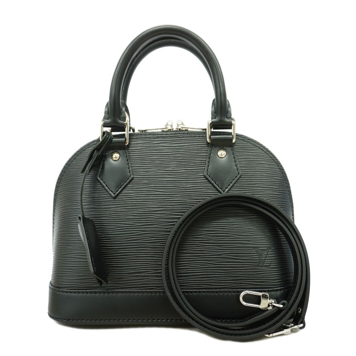 Louis Vuitton Handbag Epi Alma BB Noir 2-Way Bag