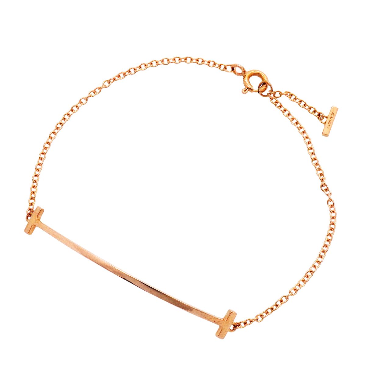 Tiffany & Co Bracelet T Smile Small 18k Pink Gold