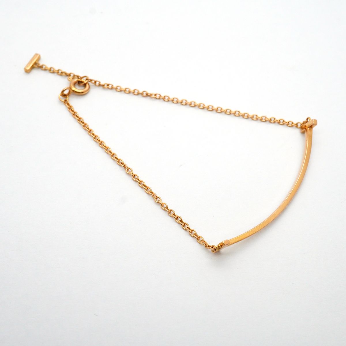 Tiffany & Co Bracelet T Smile Small 18k Pink Gold — view 2