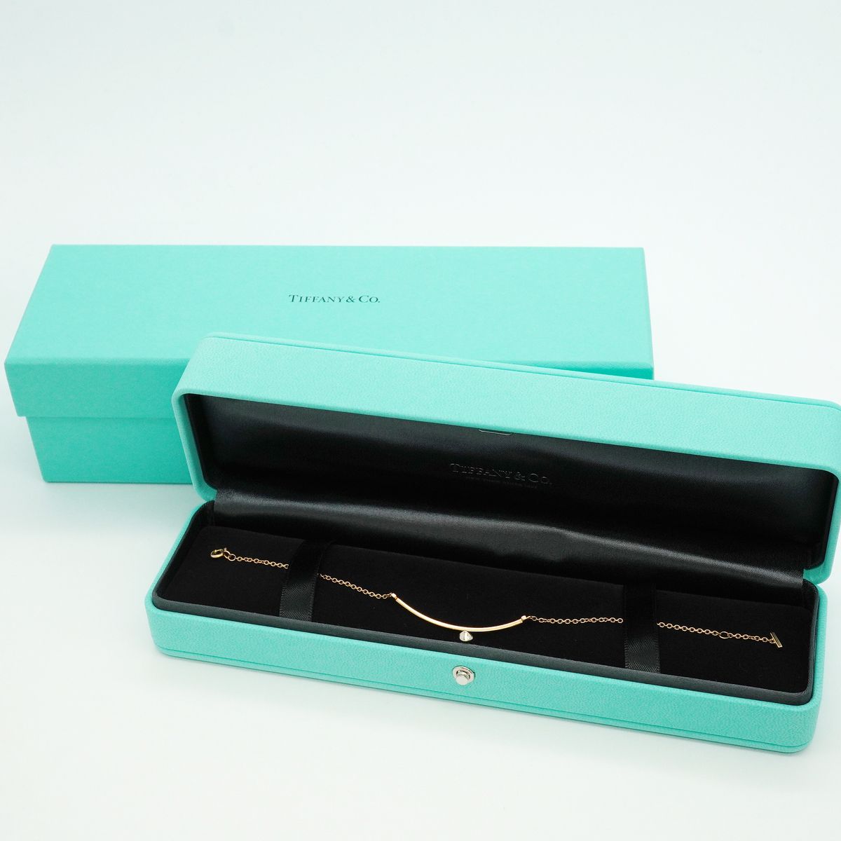 Tiffany & Co Bracelet T Smile Small 18k Pink Gold — view 7