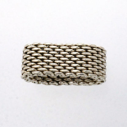 Tiffany & Co Ring Somerset Mesh 925 Sterling Silver — view 2