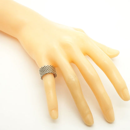 Tiffany & Co Ring Somerset Mesh 925 Sterling Silver — view 6