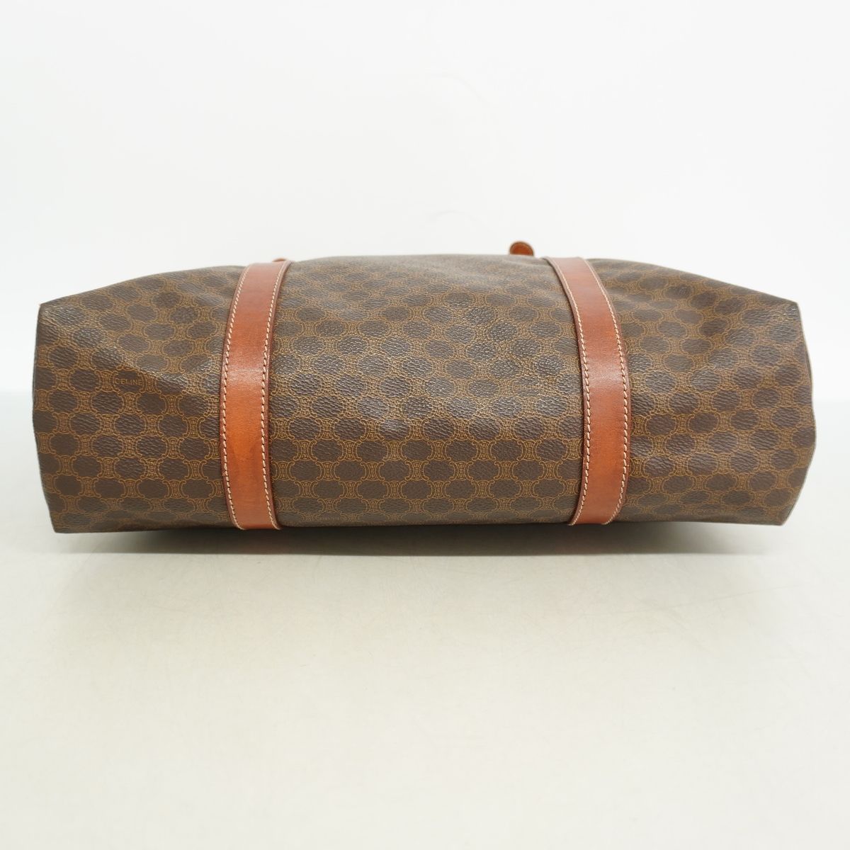 Celine Tote Bag Macadam Brown Gold — view 3