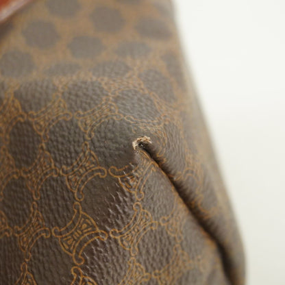 Celine Tote Bag Macadam Brown Gold — view 6