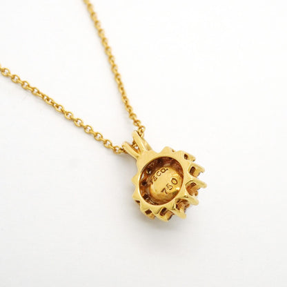 Tiffany & Co Necklace 18k Yellow Gold Diamond Pearl — view 2