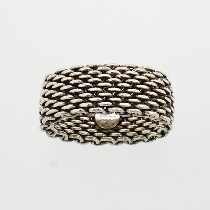 Tiffany & Co Ring Somerset Mesh 925 Sterling Silver — view 2