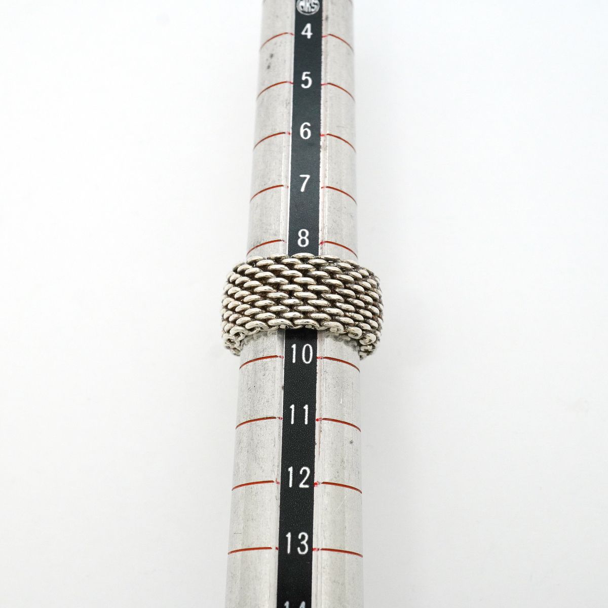Tiffany & Co Ring Somerset Mesh 925 Sterling Silver — view 5
