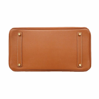 Hermes Handbag Birkin 35 Courchevel Gold — view 3