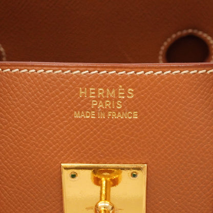 Hermes Handbag Birkin 35 Courchevel Gold — view 5