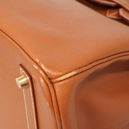Hermes Handbag Birkin 35 Courchevel Gold — view 6