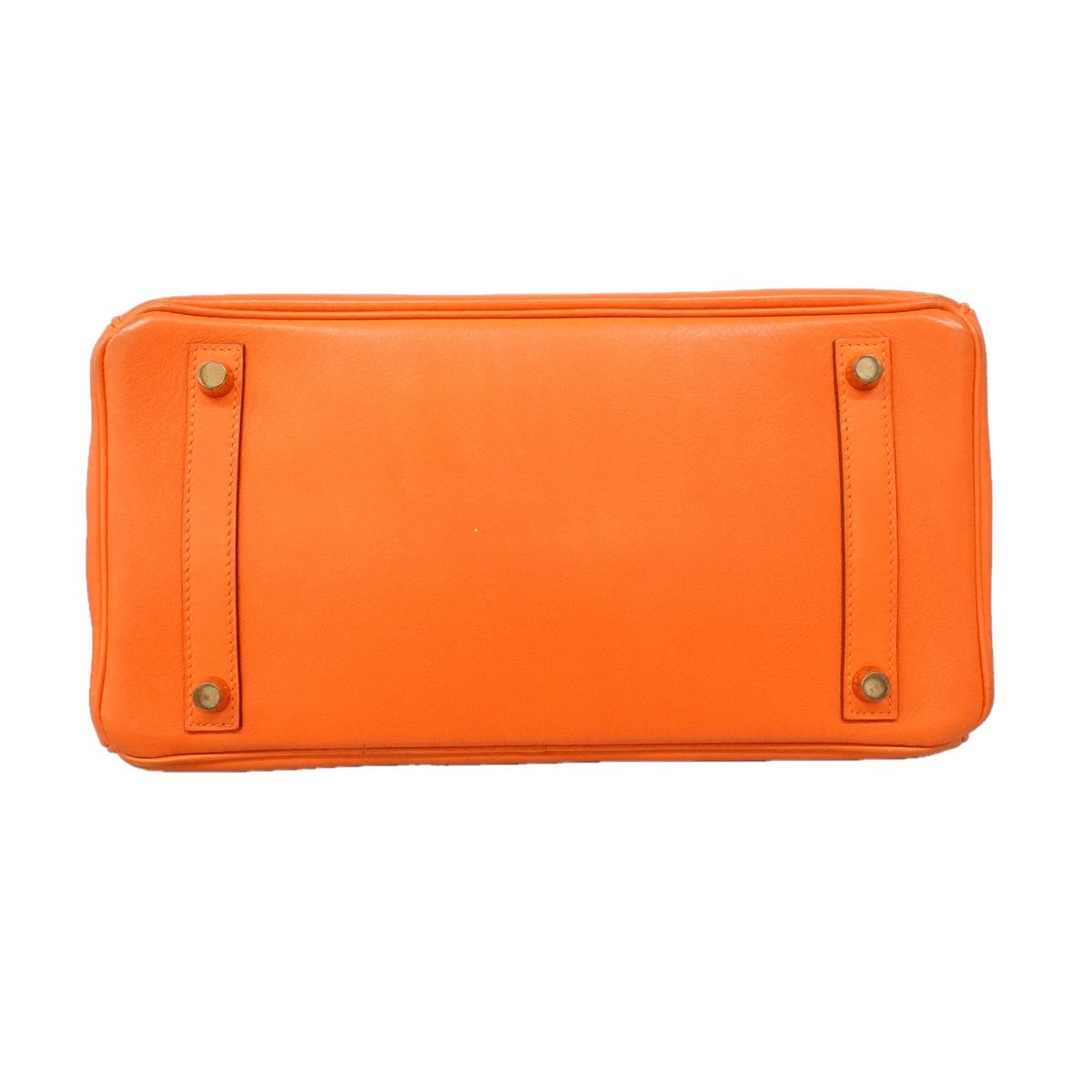 Hermes Handbag Birkin 30 Vogalibar Orange Gold — view 3
