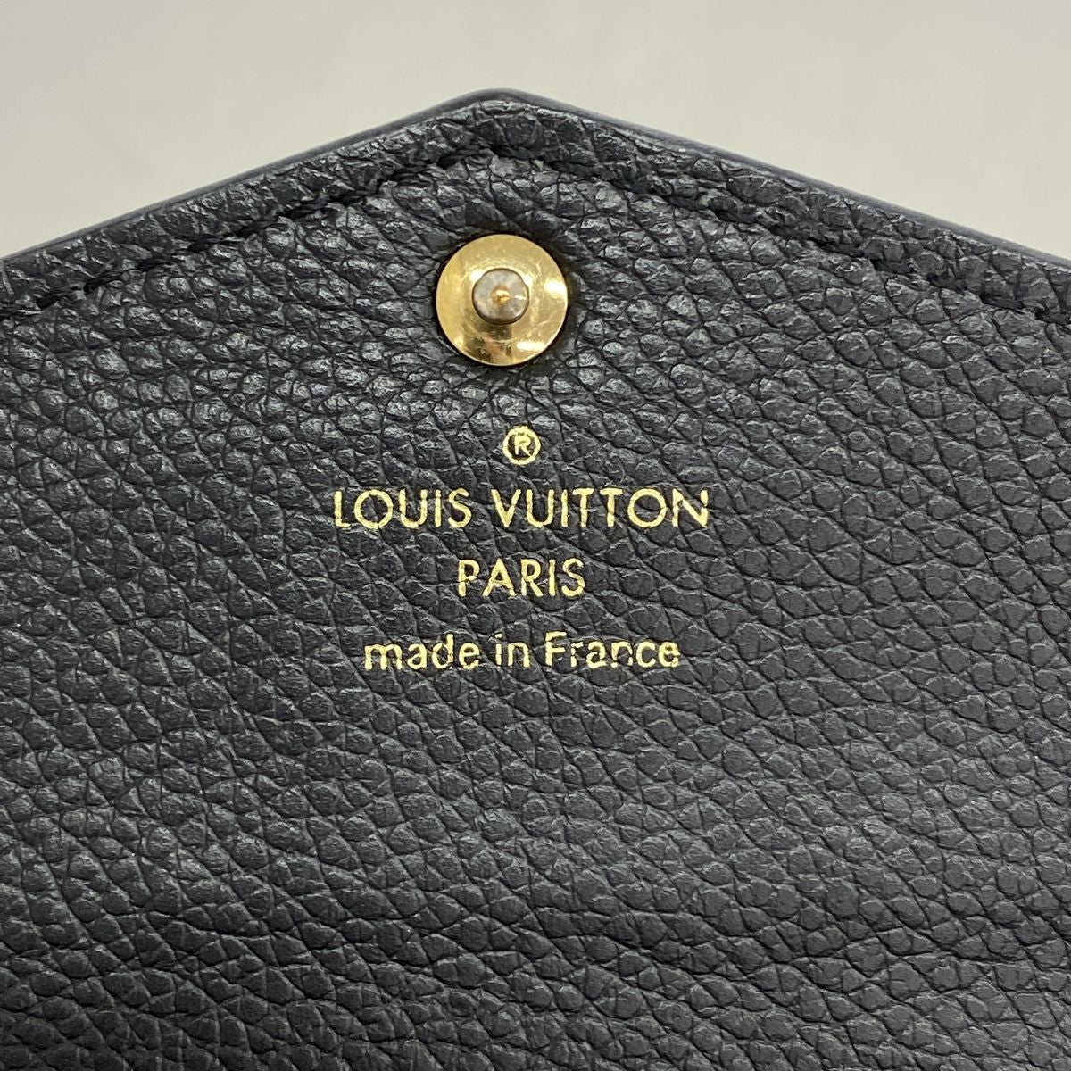 Louis Vuitton Coin Purse Monogram Empreinte Pochette Cles Noir — view 4