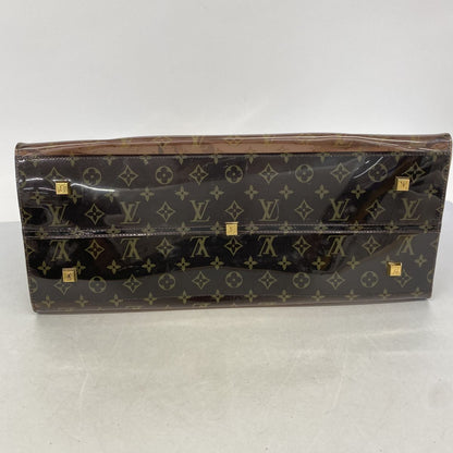 Louis Vuitton Tote Bag Monogram Vinyl Cabas Cruise Brown — view 3