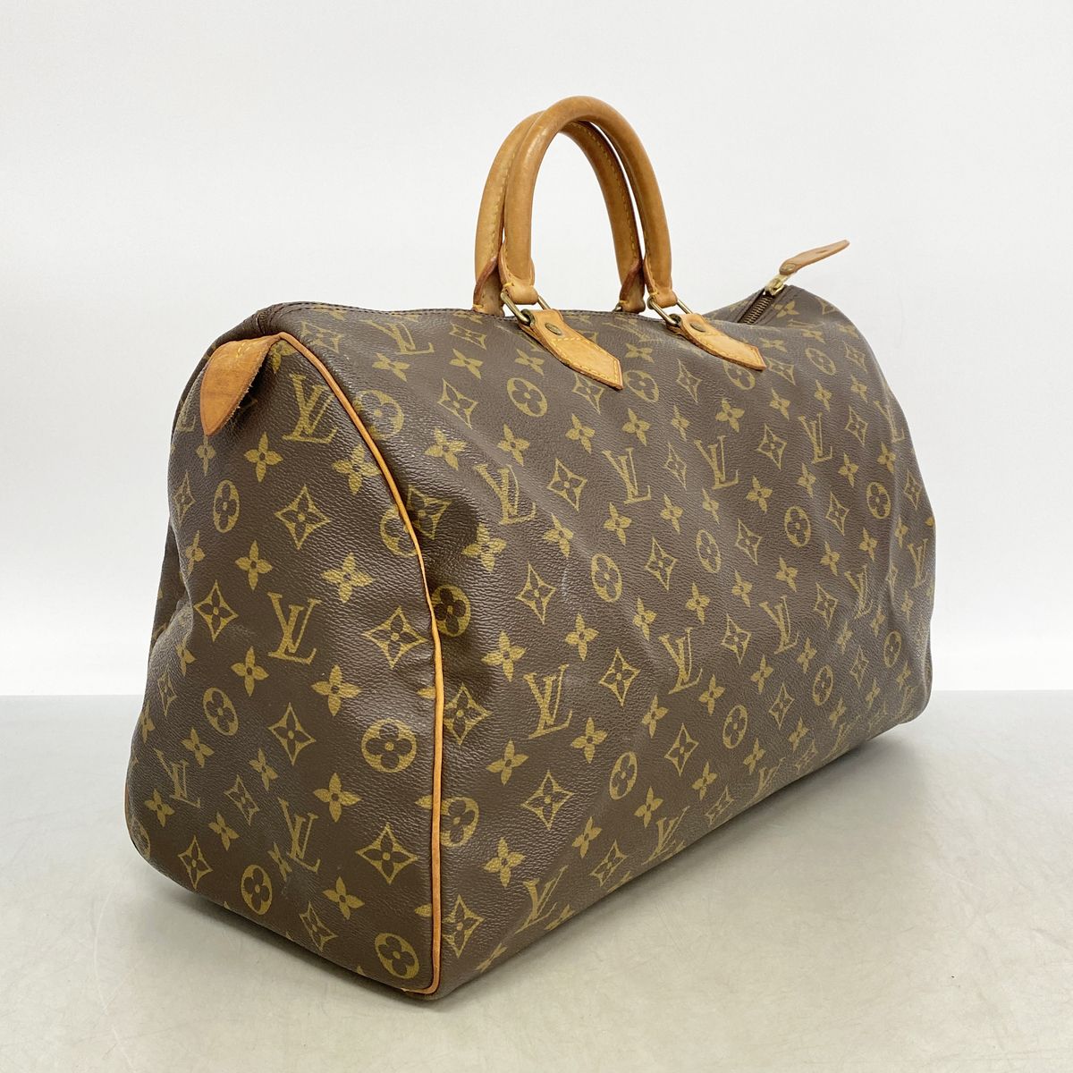 Louis Vuitton Handbag Monogram Speedy 40 Brown — view 2