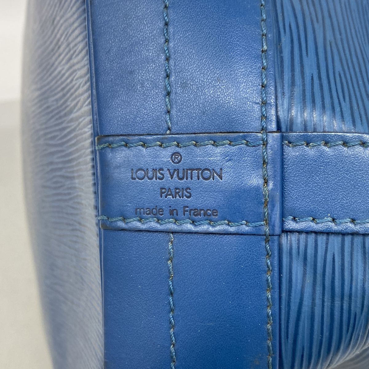 Louis Vuitton Shoulder Bag Epi Noe Toledo Blue — view 5
