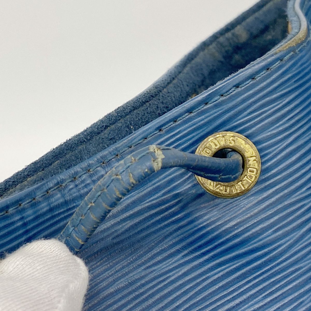 Louis Vuitton Shoulder Bag Epi Noe Toledo Blue — view 8