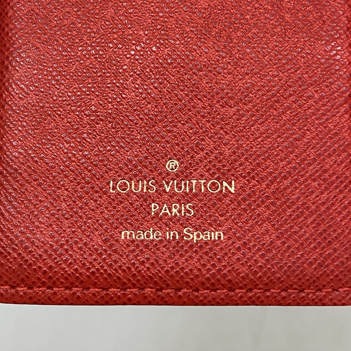 Louis Vuitton Agenda Cover Monogram Groom PM Rouge — view 4