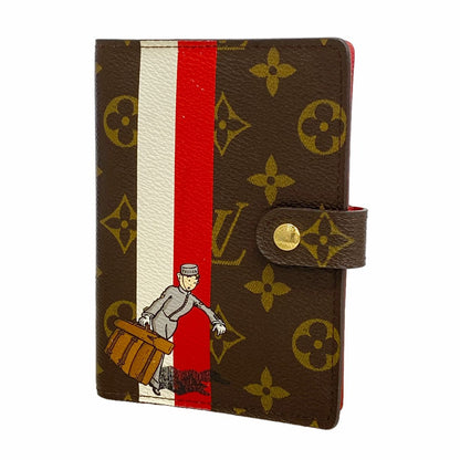 Louis Vuitton Agenda Cover Monogram Groom PM Rouge
