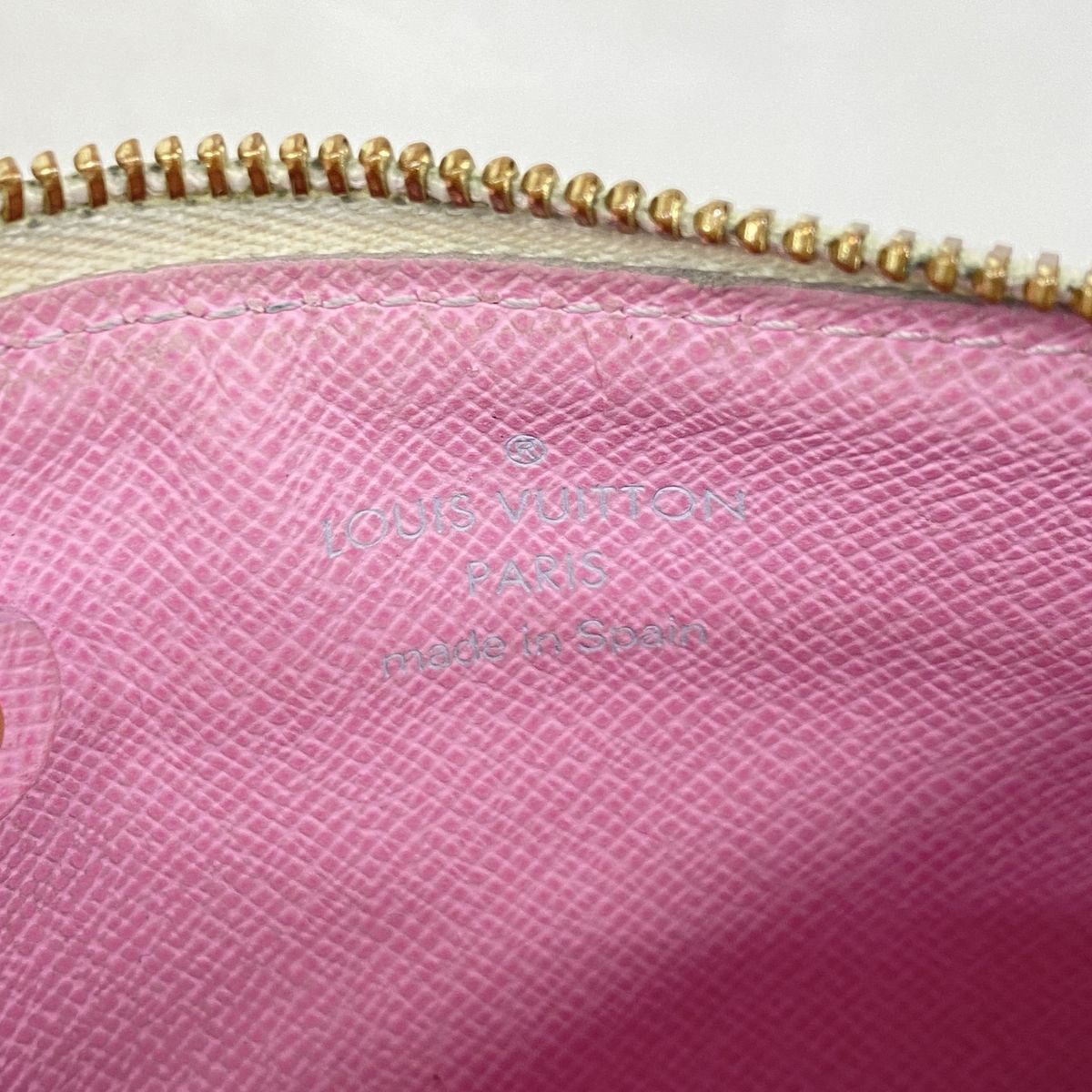 Louis Vuitton Coin Purse Monogram Multicolor Pochette Cles Blanc Rich — view 4