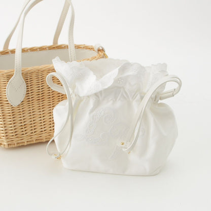 Louis Vuitton Neverfull BB Wicker 2-Way Tote Bag Natural White — view 2