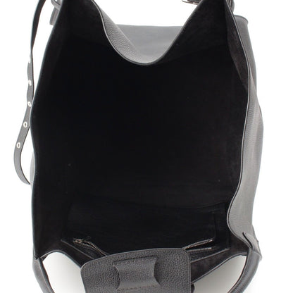 Celine Big Medium Leather Tote Bag Black — view 6