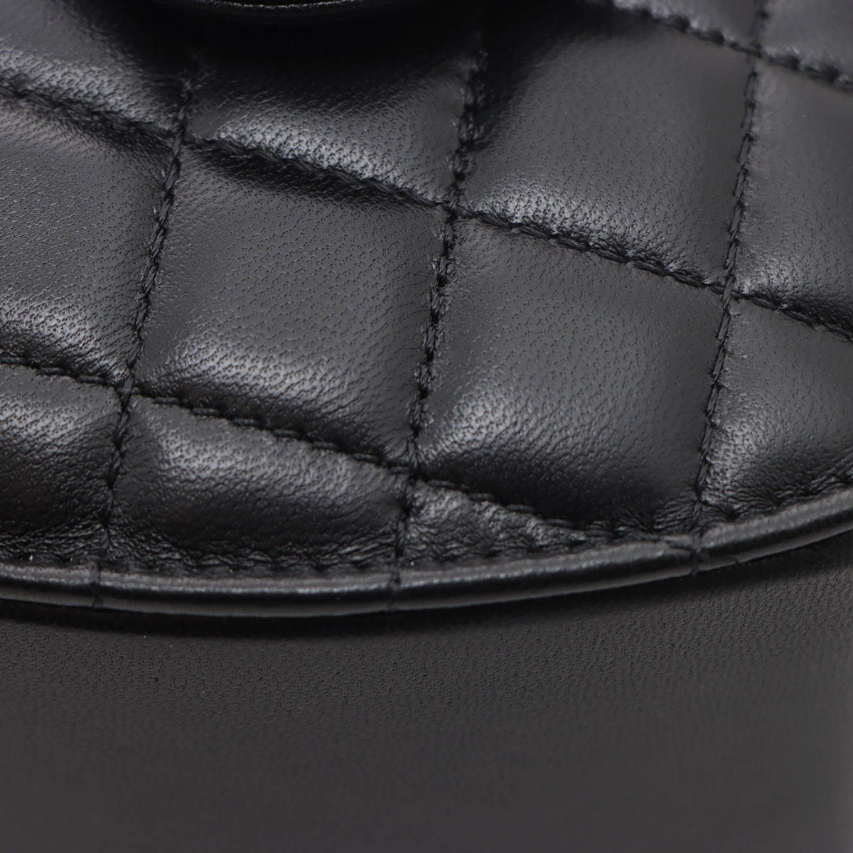 Chanel Quilted Heart Shape Shoulder Bag Lambskin — view 7