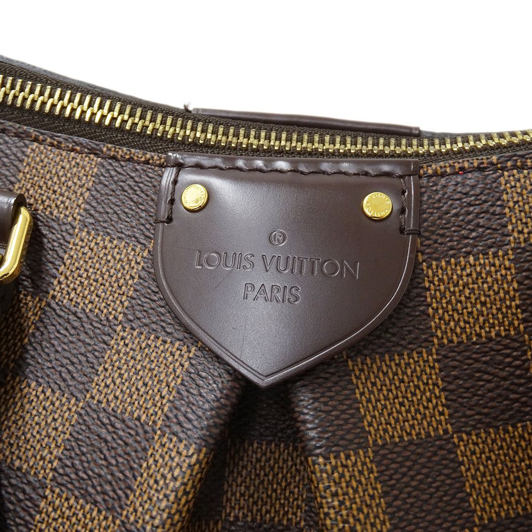 Louis Vuitton Damier 2-Way Shoulder Bag Sienna PM Brown — view 7