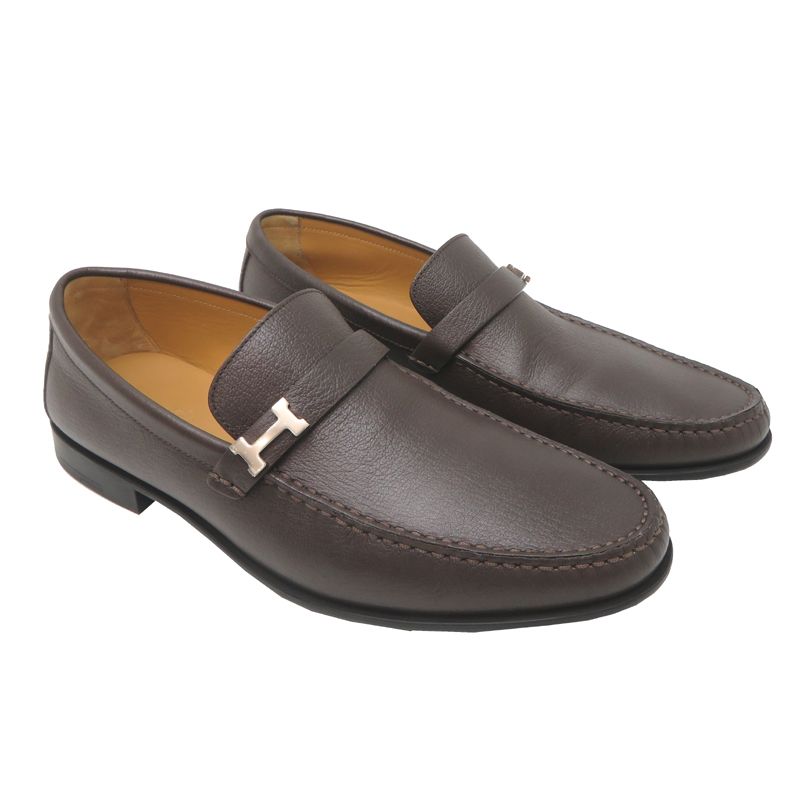 Hermes Loafers Brown — view 2