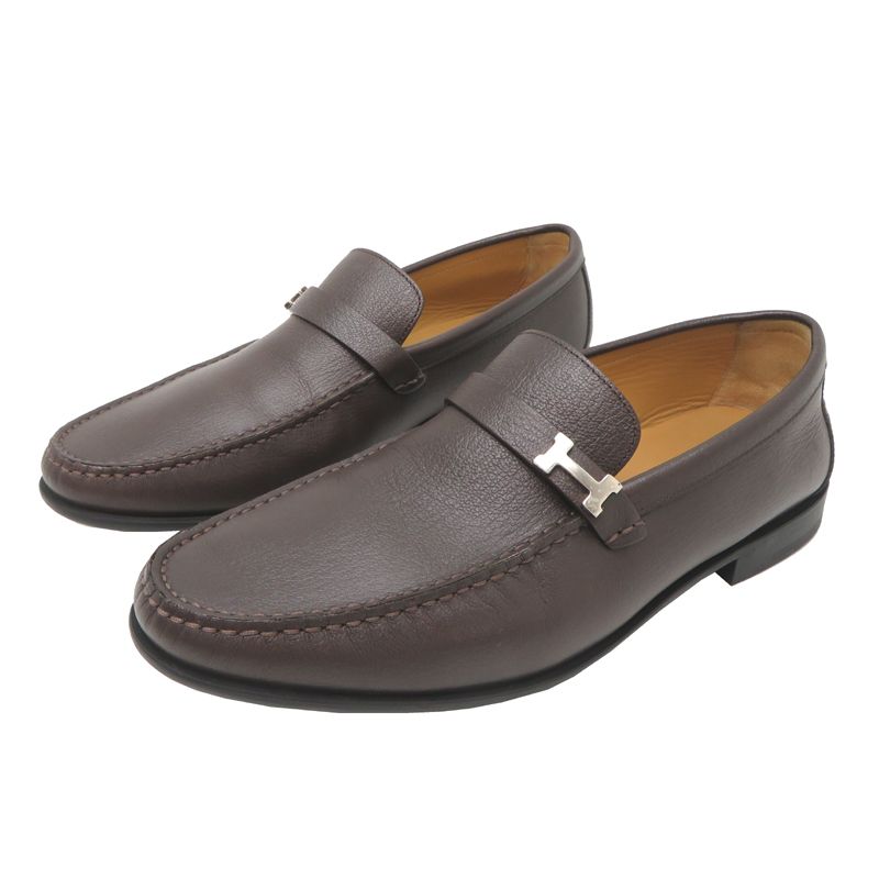 Hermes Loafers Brown