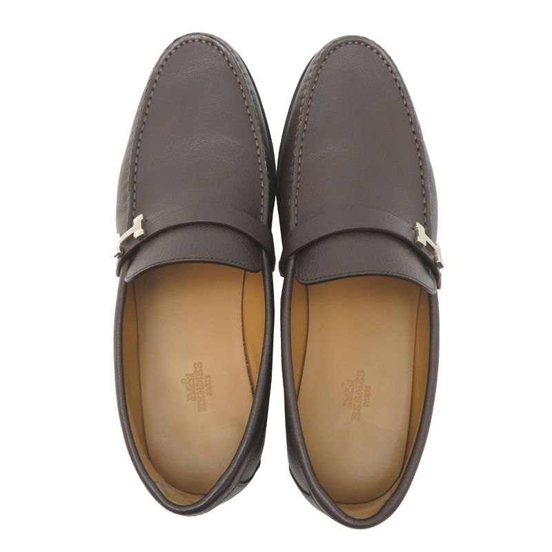 Hermes Loafers Brown — view 6